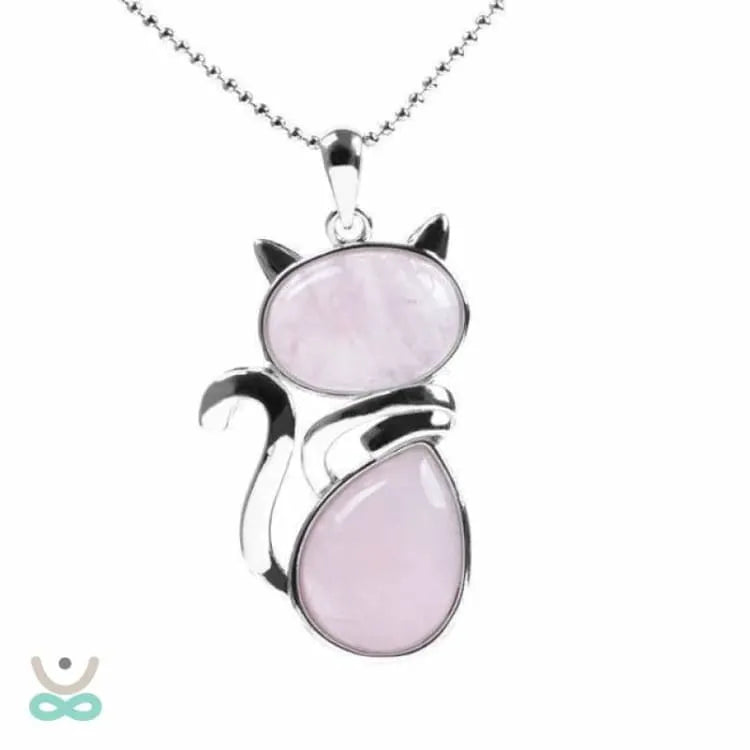 Colgante lito en forma de gato