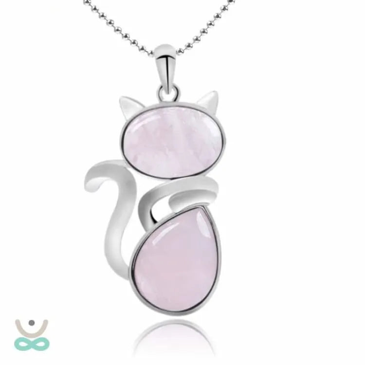 Colgante lito en forma de gato