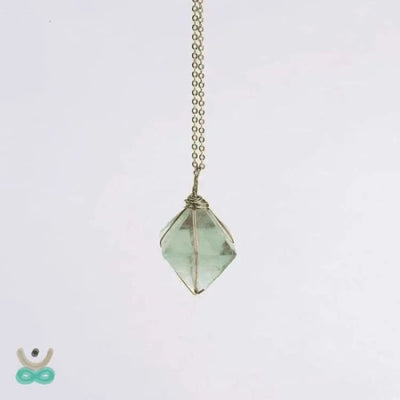 Collar "Alineación" en Fluorita Verde – Equilibra Mente y Espíritu