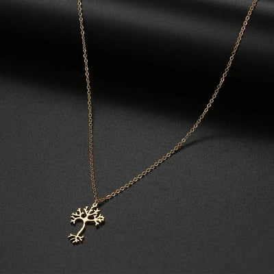 Collar Árbol de la Vida de acero inoxidable