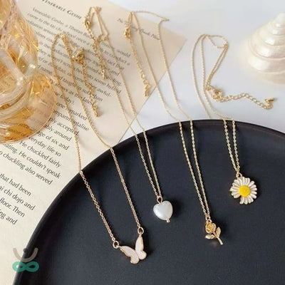 Collar "Inspiración de la Naturaleza" Dorado