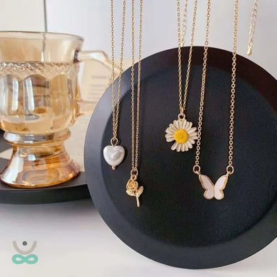 Collar "Inspiración de la Naturaleza" Dorado