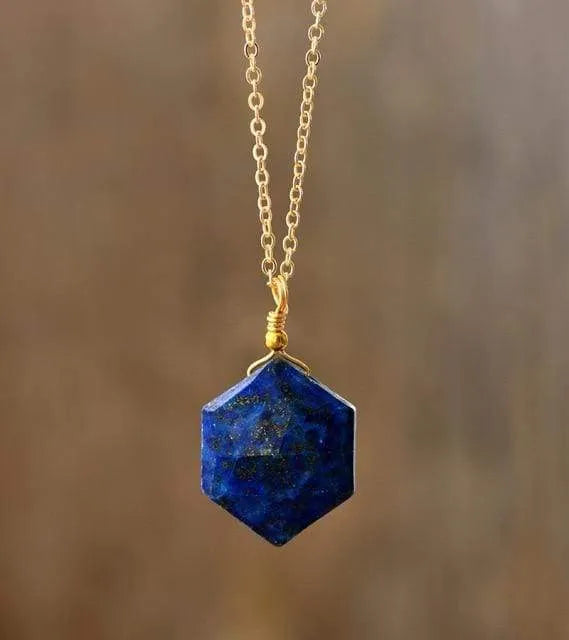 Collar Simplicity en piedra natural