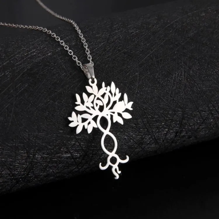 Collar Vintage Tree of Life
