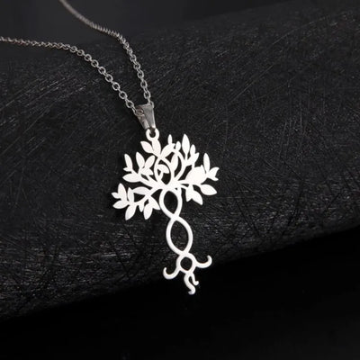 Collar Vintage Tree of Life