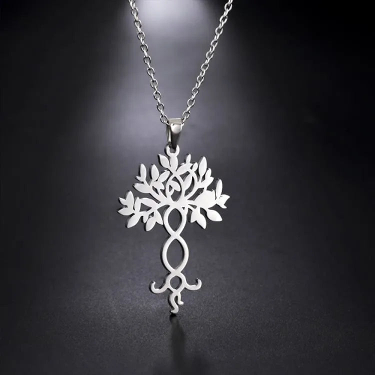 Collar Vintage Tree of Life