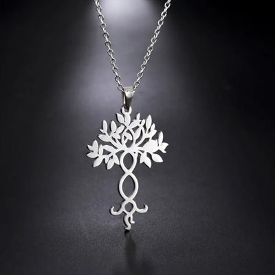 Collar Vintage Tree of Life