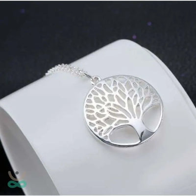 Collar árbol de la vida en plata