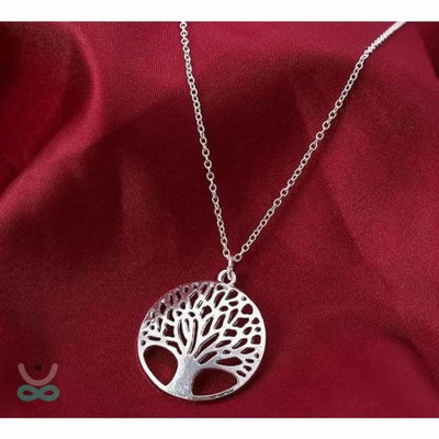 Collar árbol de la vida en plata