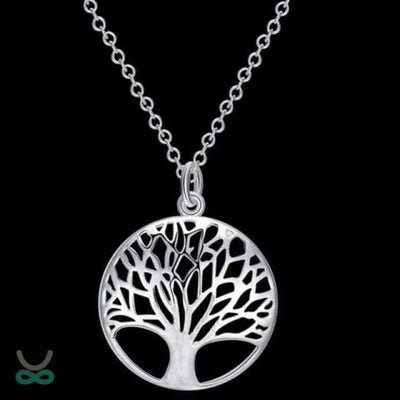 Collar árbol de la vida en plata