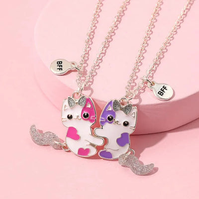 Collar con colgante de gato