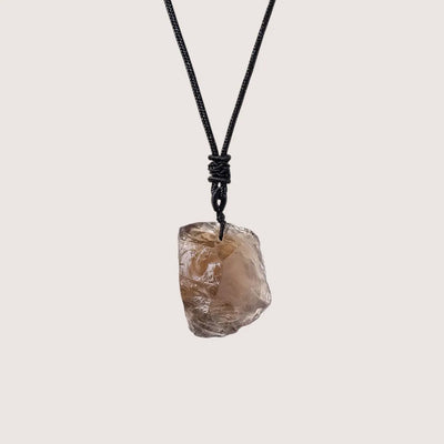 Collar de Cuarzo Ahumado Natural - Protección y Equilibrio Energético