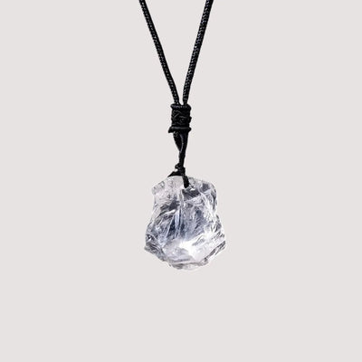 Collar de Cuarzo Blanco – Energía Pura y Bienestar Natural