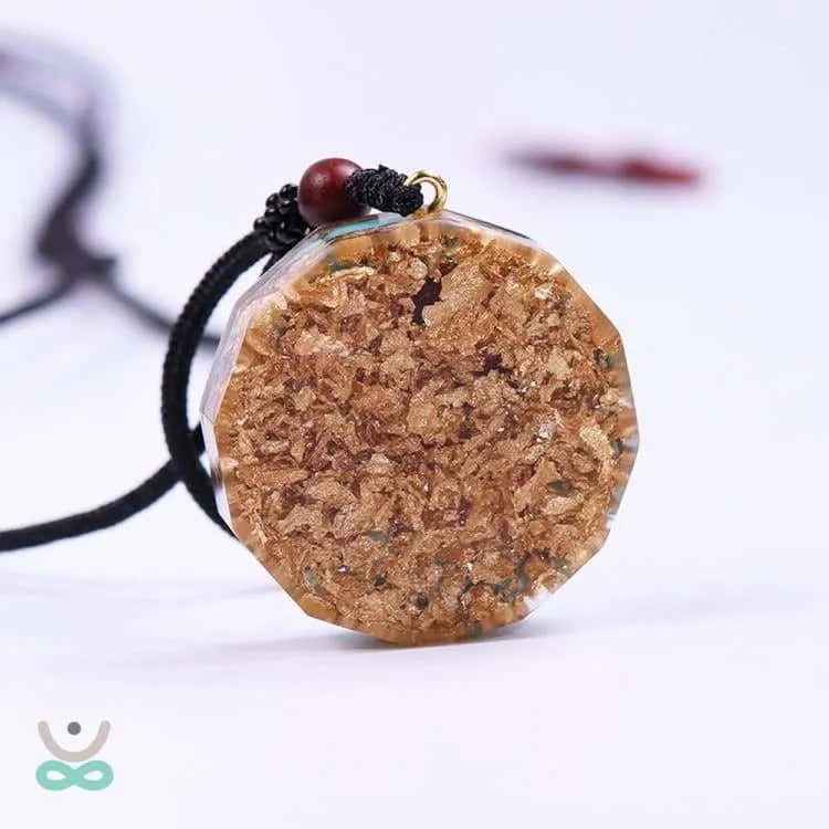 Collar de Orgonita Turquesa 'Regeneración del cuerpo'