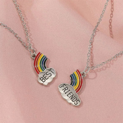 Collar de amistad arco iris