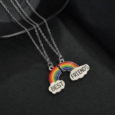 Collar de amistad arco iris