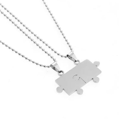 Collar de la amistad pieza de puzzle