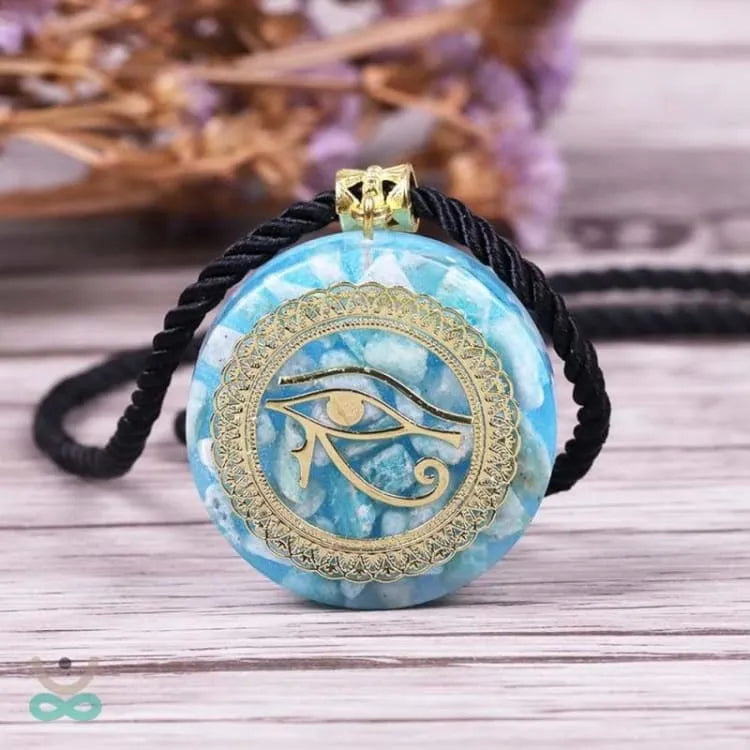 Collar de orgonita "Amazonita Calm".