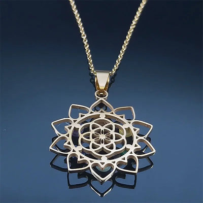 Collar de piedra natural 7 chakras