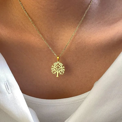 Collar del árbol genealógico de la vida