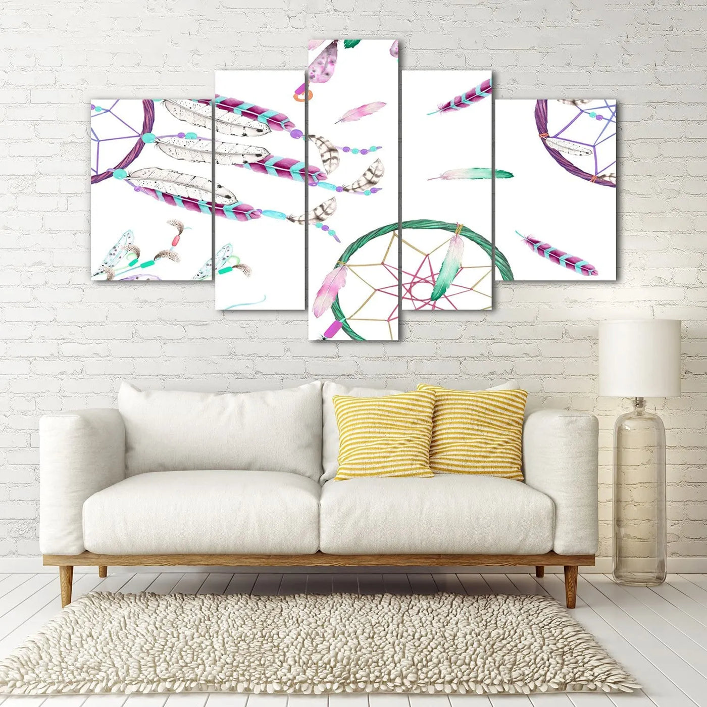 Cuadro Atrapasueños multicolor