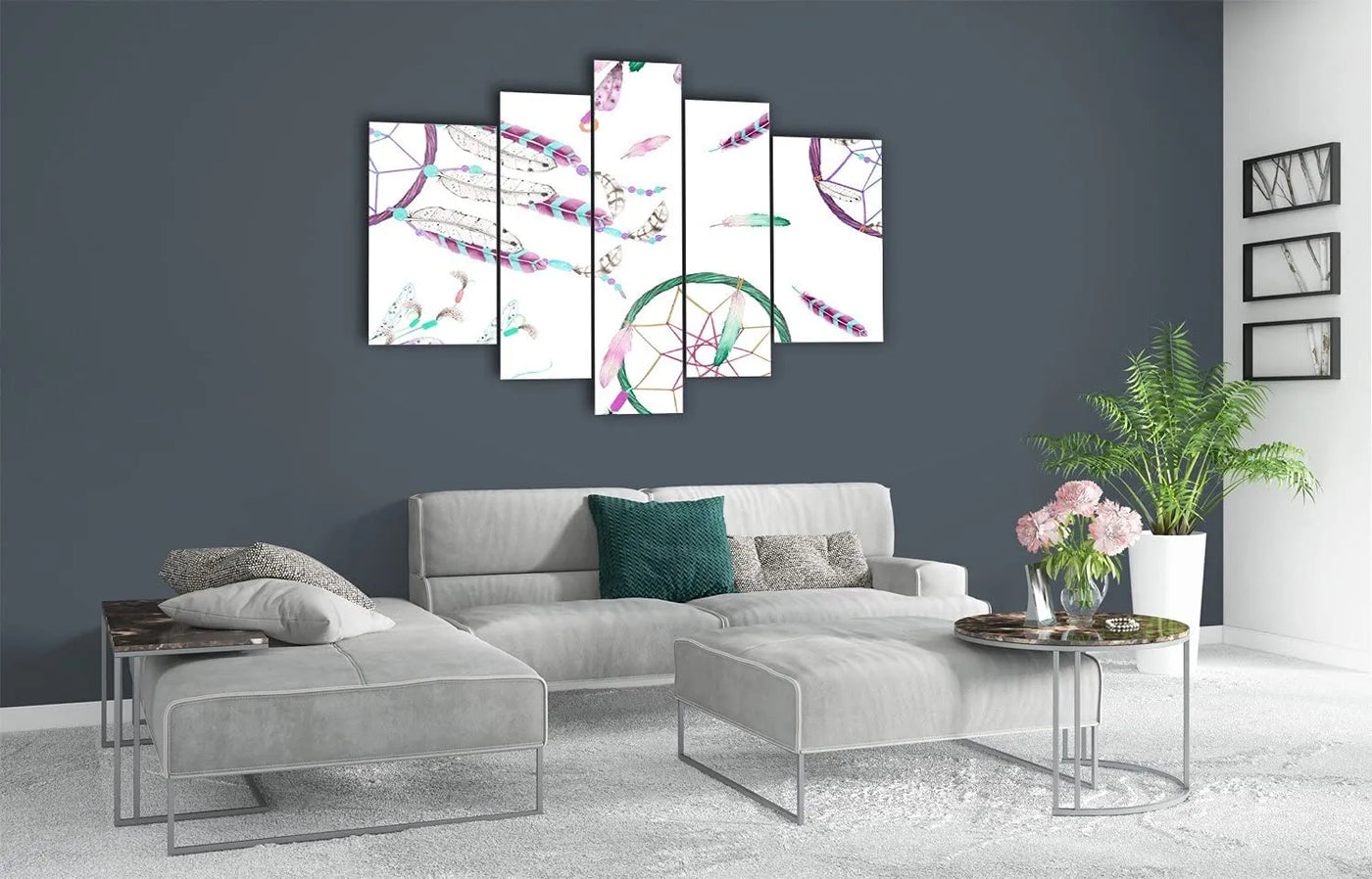 Cuadro Atrapasueños multicolor