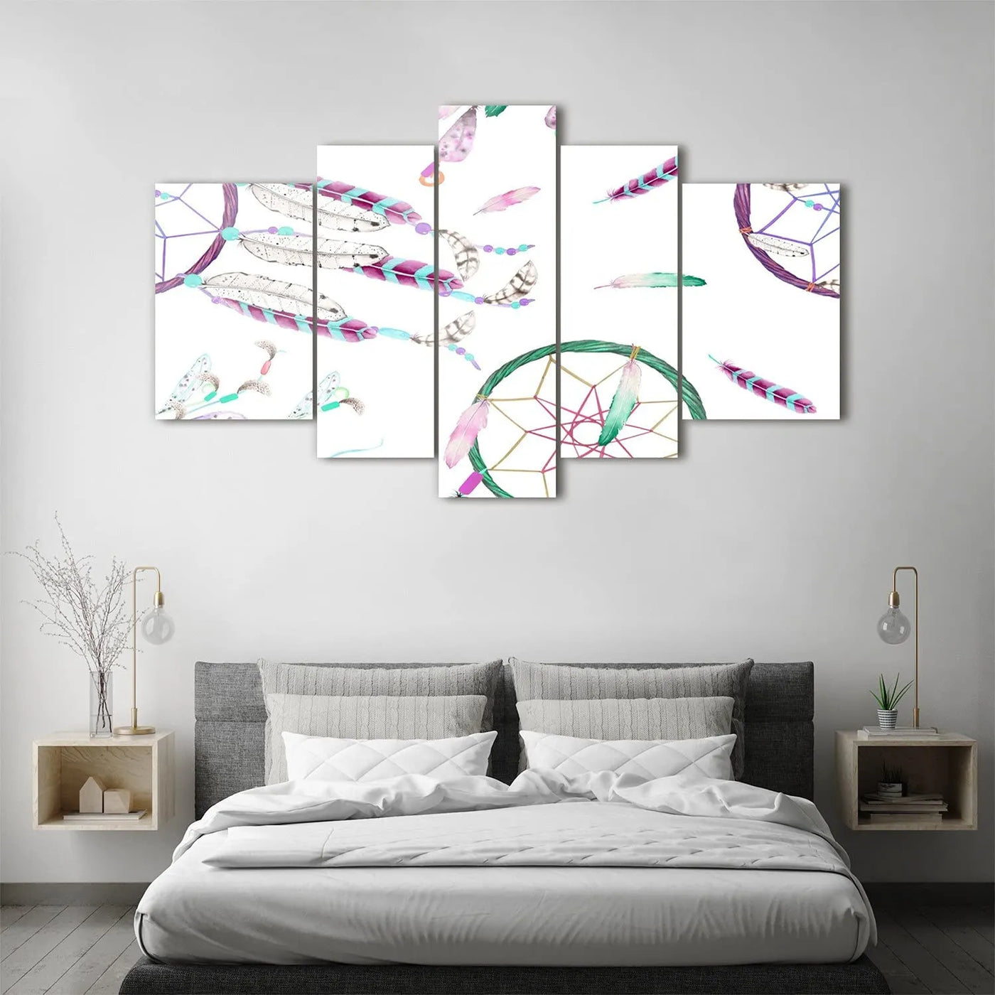 Cuadro Atrapasueños multicolor