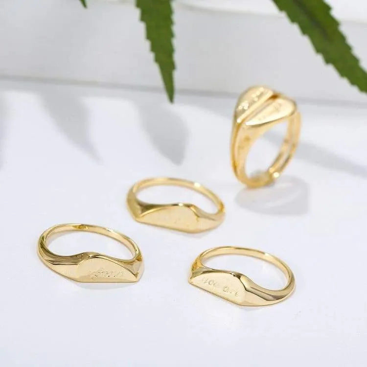 Doble anillo de la unión eterna.