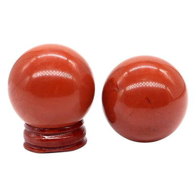 Esfera de Jaspe Rojo – Vitalidad y Protección para tu Energía