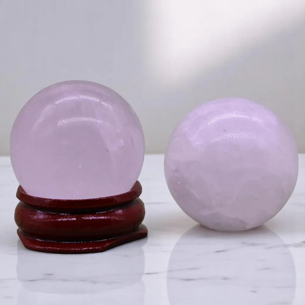 Esfera de cuarzo blanco – Pureza energética y armonía en tu vida