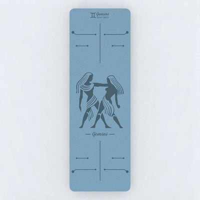 Esterilla Azul de Yoga Antideslizante para Géminis