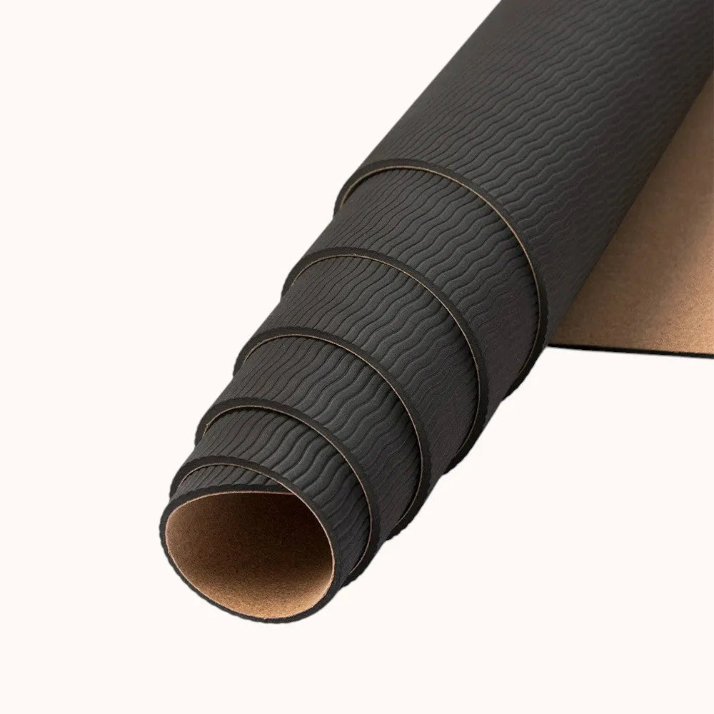 Esterilla Lotus de Yoga de Corcho Natural Antideslizante – Equilibra tu Práctica