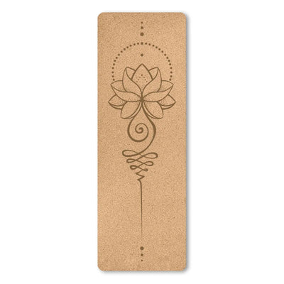 Esterilla Lotus de Yoga de Corcho Natural Antideslizante – Equilibra tu Práctica