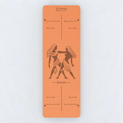 Esterilla Naranja de Yoga para Géminis