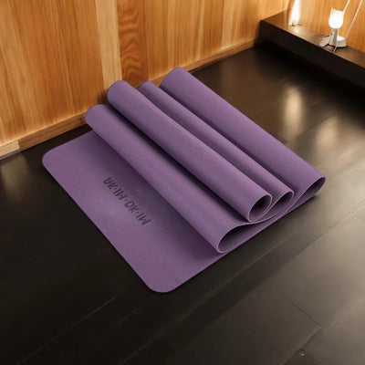 Esterilla Yoga Antideslizante Lisa Lila