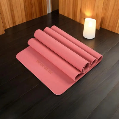 Esterilla Yoga Antideslizante Lisa de 6mm Salmon