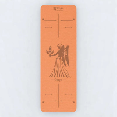 Esterilla Yoga Antideslizante Naranja TPE 6mm