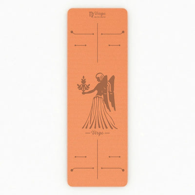 Esterilla Yoga Antideslizante Naranja TPE 6mm