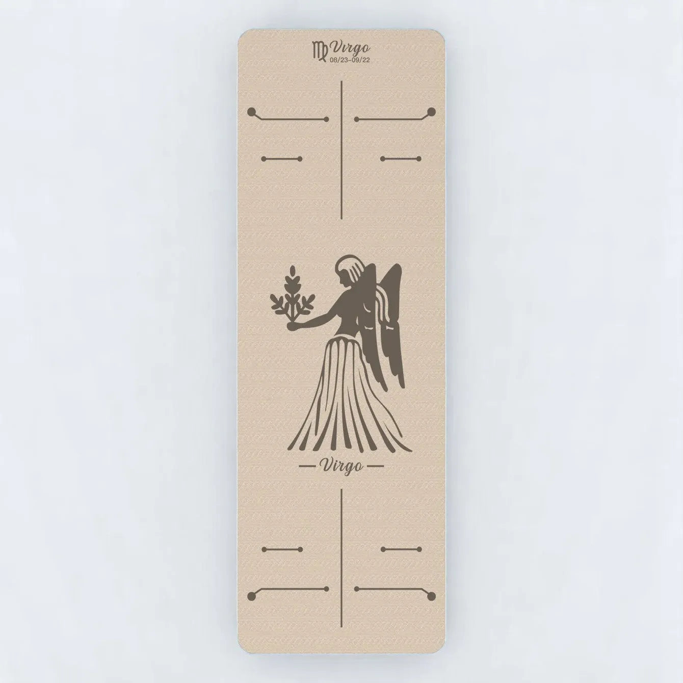 Esterilla Yoga Virgo Antideslizante Blanco