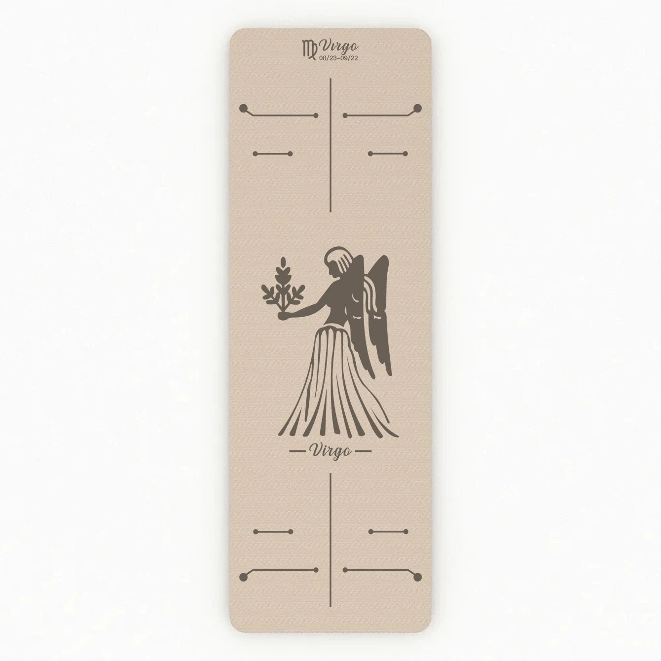 Esterilla Yoga Virgo Antideslizante Blanco