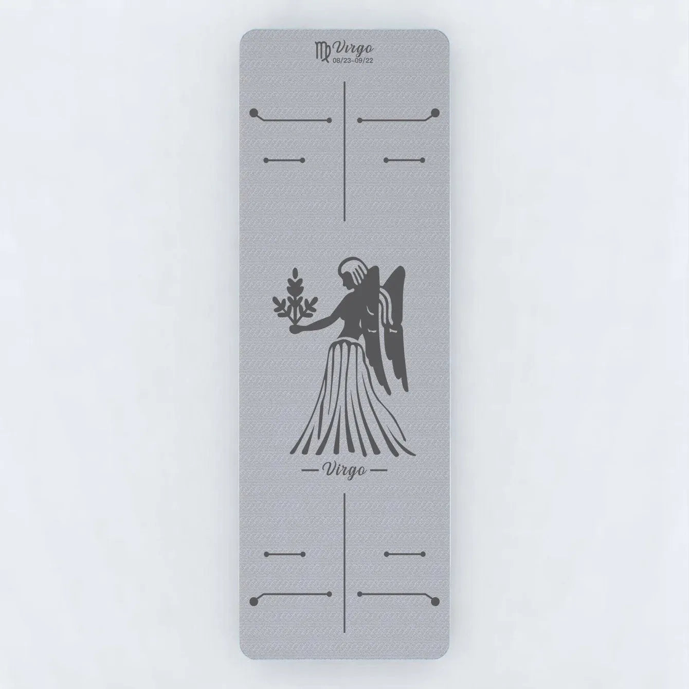 Esterilla Yoga Virgo Antideslizante Color Gris
