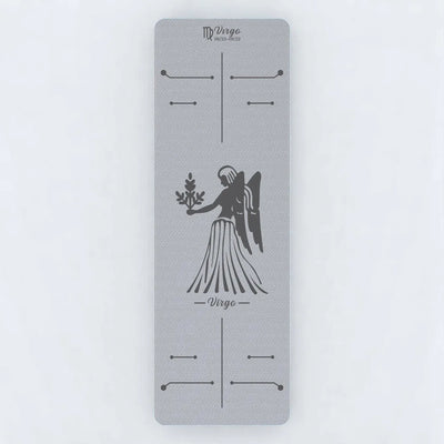 Esterilla Yoga Virgo Antideslizante Color Gris
