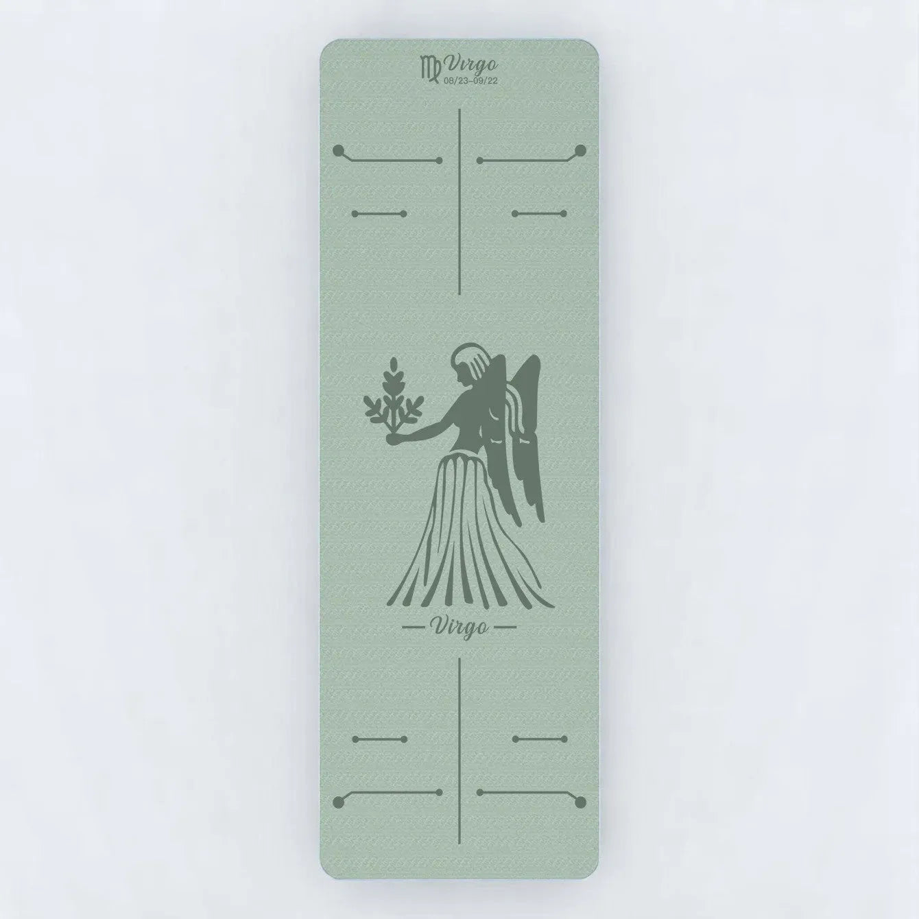 Esterilla Yoga Virgo Antideslizante Verde