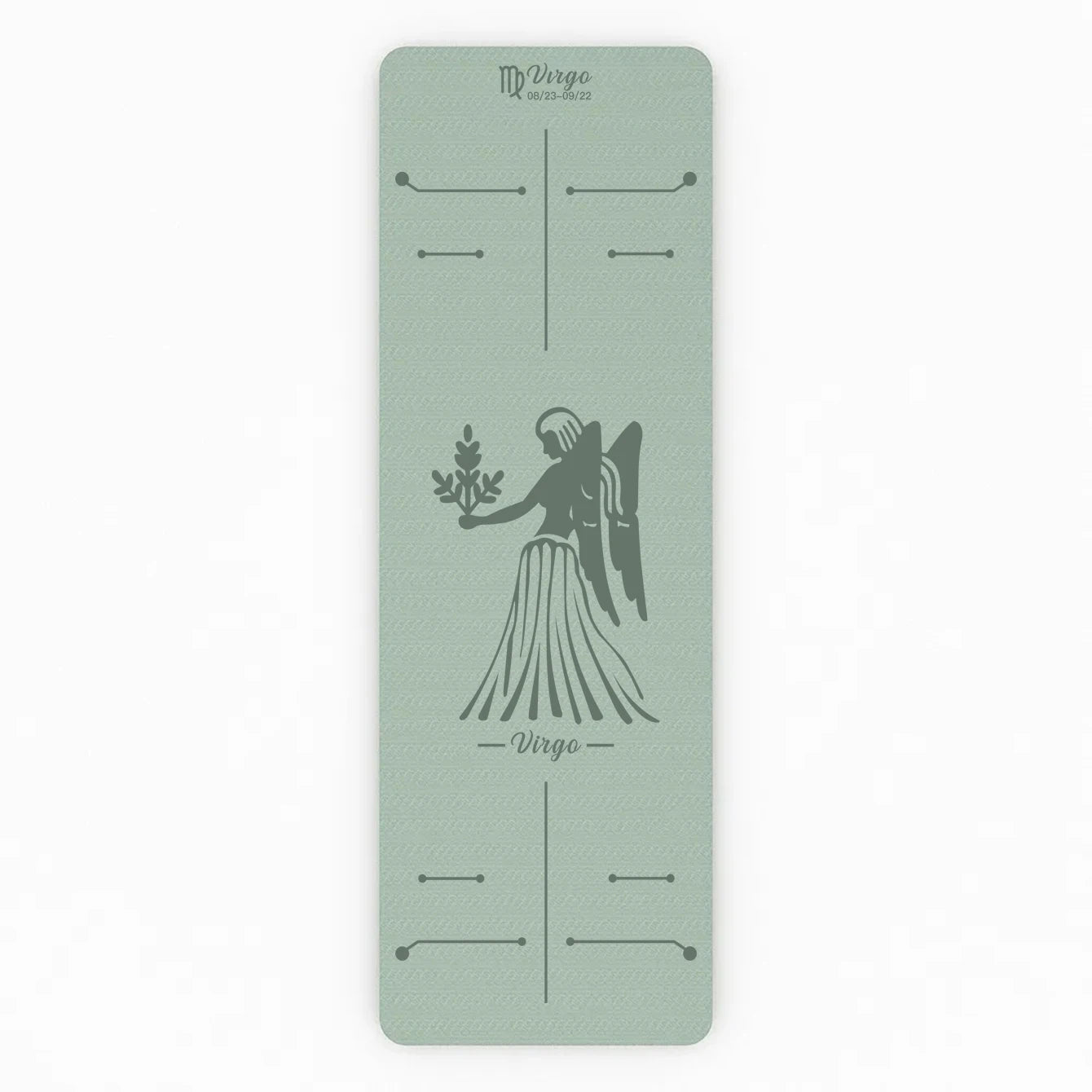 Esterilla Yoga Virgo Antideslizante Verde