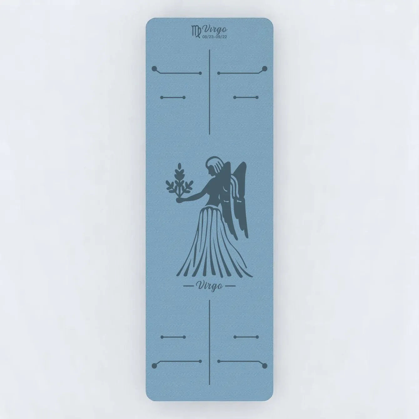 Esterilla Yoga Virgo Antideslizante de Color Azul