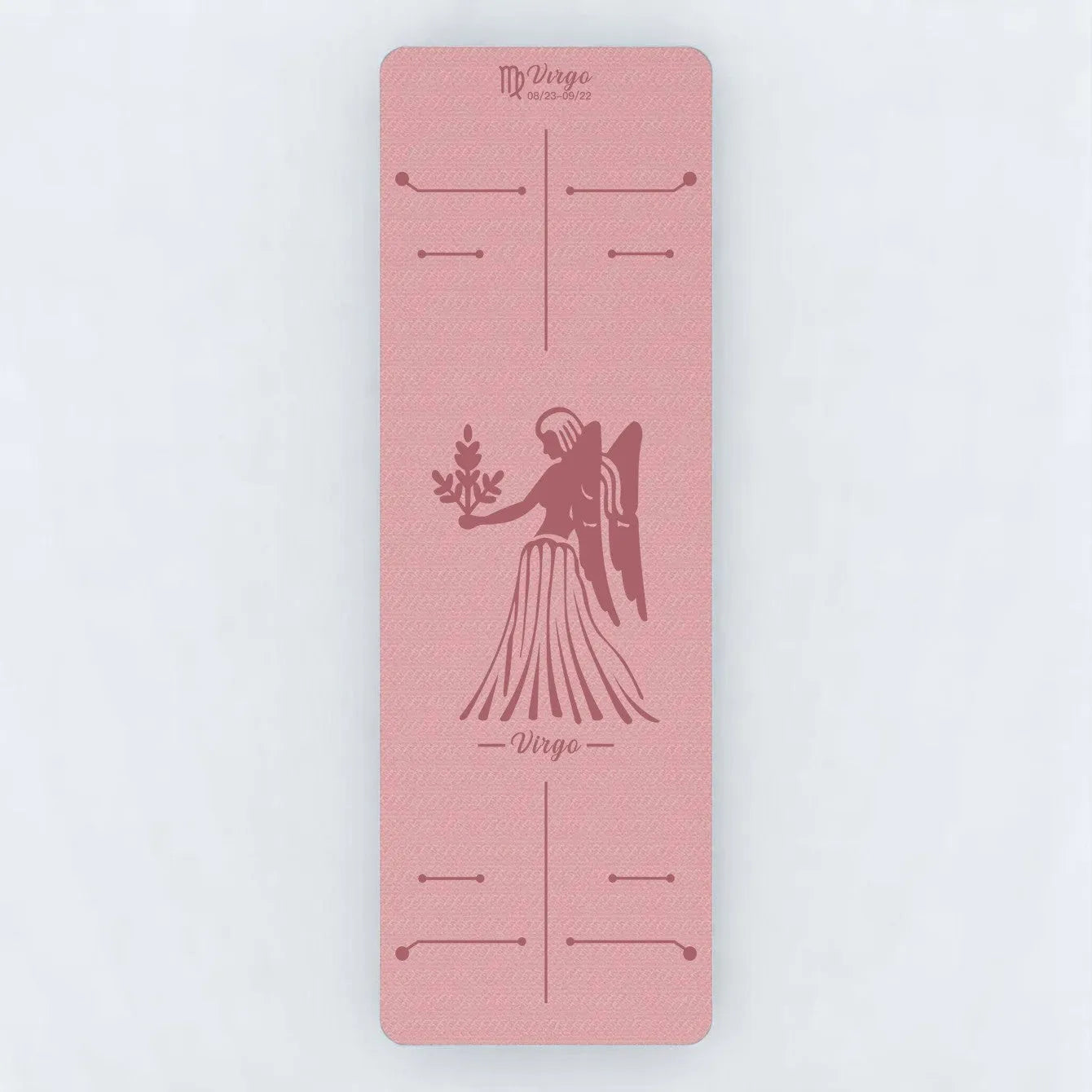 Esterilla Yoga Virgo Antideslizante de Color Rosa