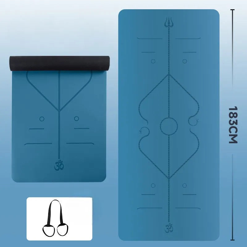 Esterilla de Yoga Antideslizante Azul