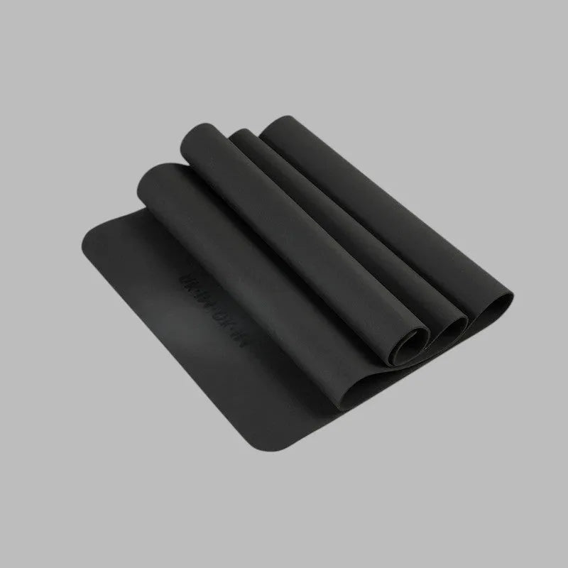 Esterilla de Yoga Antideslizante Negra de 6 mm