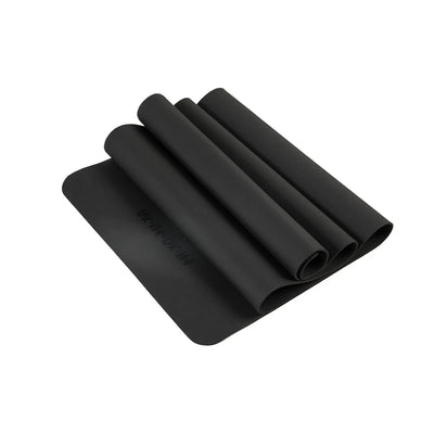 Esterilla de Yoga Antideslizante Negra de 6 mm