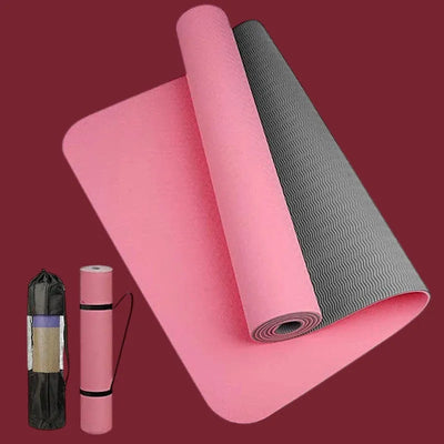 Esterilla de Yoga Antideslizante Rosa